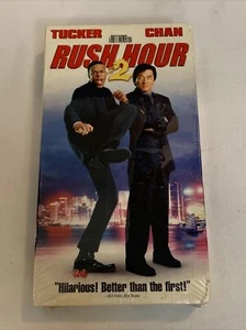 Rush Hour 2 (VHS, 2001) Jackie Chan Chris Tucker NEW FACTORY SEALED  - Picture 1 of 2
