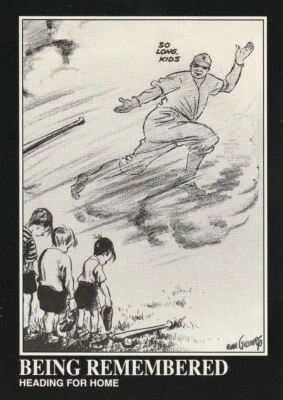 1992 Babe Ruth Megacards #162 Babe Ruth Collection - Being Remembered - Yankees - Image 1 of 2