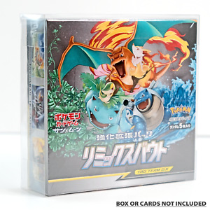 Case Trasparente Box Pokemon Giapponese Japanese Protezione in Plastica Rigida