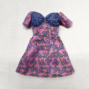 Lindo vestido rosa Barbie Kelly & Li'l Friends 1996 de colección 'N Cool Fashions - Imagen 1 de 3