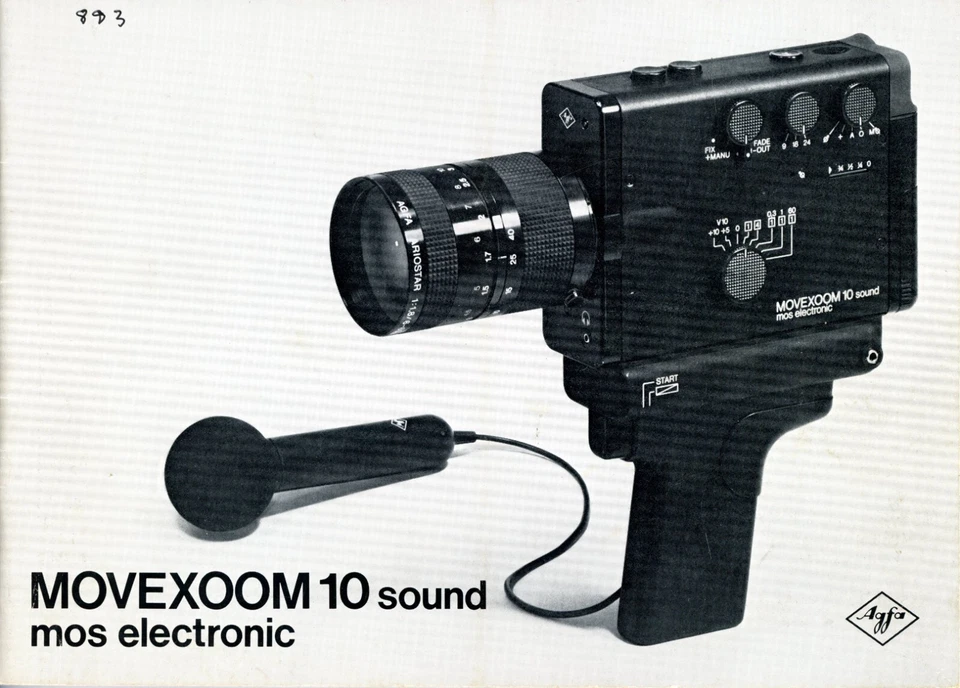 AGFA Bedienungsanleitung MOVEXOOM 10 SOUND MOS ELECTRONIC User Manual (Y5416 - Bild 1 von 1