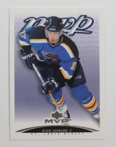 2003-04 Upper Deck MVP Hockey #370 Ryan Johnson