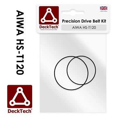 Kit de correa de transmisión DeckTech™ Aiwa Walkman HS-T120 HST120 HS T120 - Imagen 1 de 3
