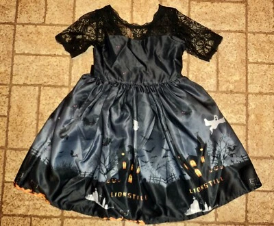 Girl's Spooky Haunted House Halloween Dress Costume. Sz. 4T or 4-5 Yrs. Pretty! - Image 1 of 3