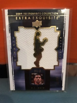 2009-10 Upper Deck Exquisite OJ Mayo Extra Exquisite #’d 25 - Image 1 of 2