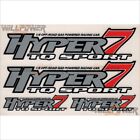 Hyper 7 Parts Decal/Sticker For Body #TQ-D1 (RC-WillPower) Hobao OFNA Buggy