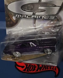 2006 HOT WHEELS G Machines '67 Pontiac GTO Pro Touring Purple Rubber Tires NIP - Picture 1 of 3