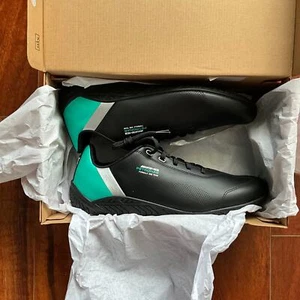 Nuevo Puma Mercedes AMG Cat Con cordones Talla 10.5 Negro Tenis Informales Zapatos Fórmula 1 - Imagen 1 de 8
