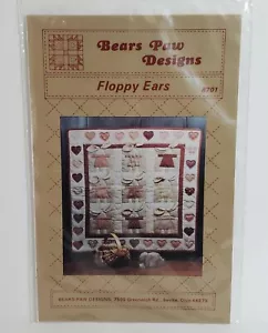 Bear Paw Designs Schlappohren #8701 & #8926 Nähen Quilt Muster & Anleitung - Bild 1 von 3