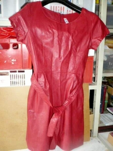 ABBIGLIAMENTO DONNA ABITINO ECOPELLE a TUBINO NEW COLLECTION tg.L BELLO AFFARE! - Foto 1 di 14