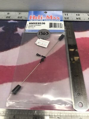 Heli-Max HMXE8536 Flybar Assembly: NOVUS CX  NewInPack USA Shipped - Image 1 of 2
