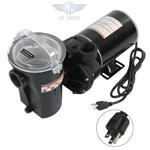 1HP Above Ground Swimming Pool Pump W3SP1580X15 Fit For Hayward with 3' Cord - Picture 1 of 23