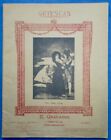 ESPAGNE ENRIQUE GRANADOS PARTITION** GOYESCAS PARTE 1 UNION MUSICAL MADRID ©1912