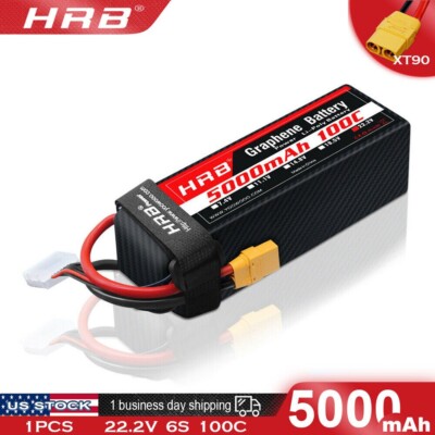 RoaringTop LiPo Battery Pack 35C 5800mAh 6S 22.2V With EC5 Plug - Foto 6
