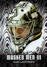 2010-11 Between The Pipes Masked Men III Silver #30 Kari Lehtonen