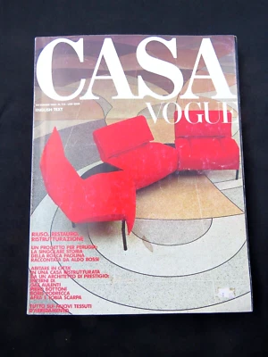 Casa Vogue September 1984 N. 155 International Architecture & Interior Design - Image 1 of 2