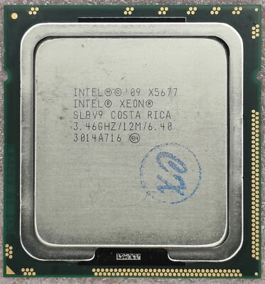 Intel Xeon X5677 SLBV9 3.46GHz Quad Core 12M LGA-1366 Server CPU Processor - Image 1 of 4