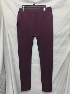 Girl's Leggings, New, Green Soda, Size 7/16, Lined, Purple - Picture 1 of 4