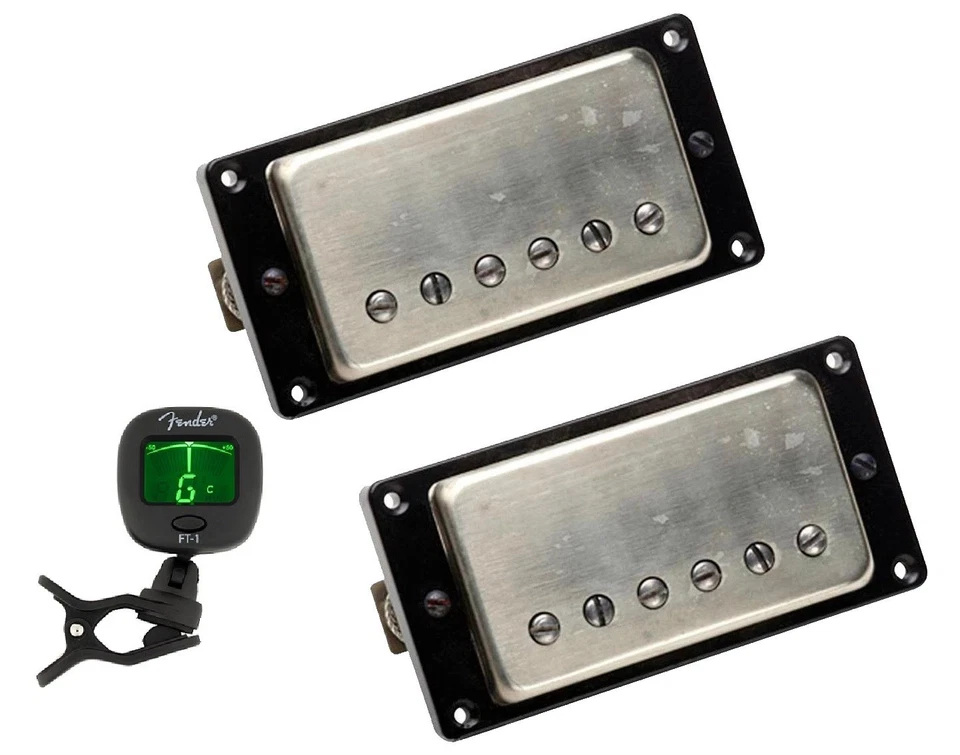 Seymour Duncan Antiquity Humbucker Set Aged Nickel 1950's PAF ( FREE TUNER ) - Image 1 of 1
