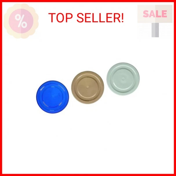 Luminarc 6 Working Glass Assorted Lids Multi-colors