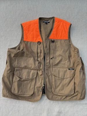 Gander Mountain Size 3XL Guide Series Vest Orange/Tan  Cargo Pockets Outdoors - Image 1 of 4