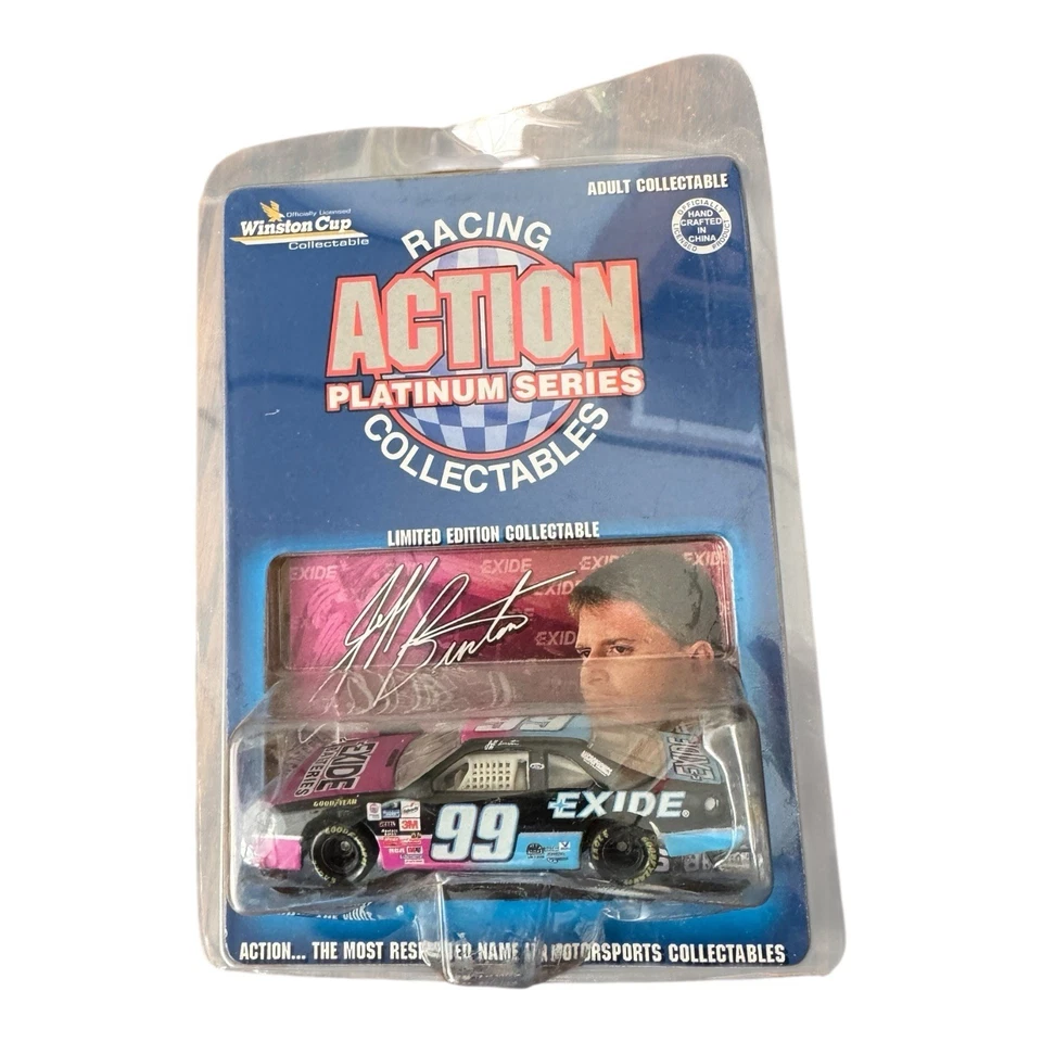 Jeff Burton 1996 Action Platinum serie 99 Exide 1:64 Foto 1 de 2