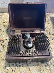 JUEGO DE ESTACAS SWARTCHILD VINTAGE - HERRAMIENTA RELOJERA LEER DESCRIPCIÓN - Imagen 1 de 7