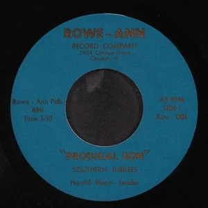 SOUTHERN JUBILEES: prodigal son ROWE-ANN 7" Single 45 RPM - Picture 1 of 2
