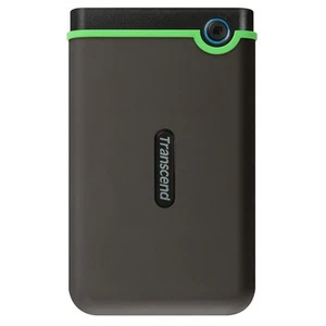 Transcend 1TB StoreJet 25M3S USB 3.1 Portable Hard Drive Rugged, Anti-Shock Resi - Photo 1/10