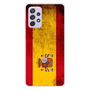 Coque en silicone imprimée compatible Samsung Galaxy A52 Drapeau Espagne - Photo 1 sur 6