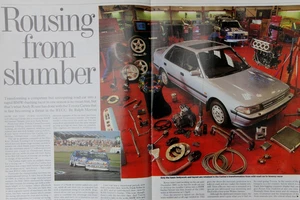 Original 1991 Autocar extracted Driving Report: TOYOTA CARINA, racing car BTCC - Picture 1 of 2