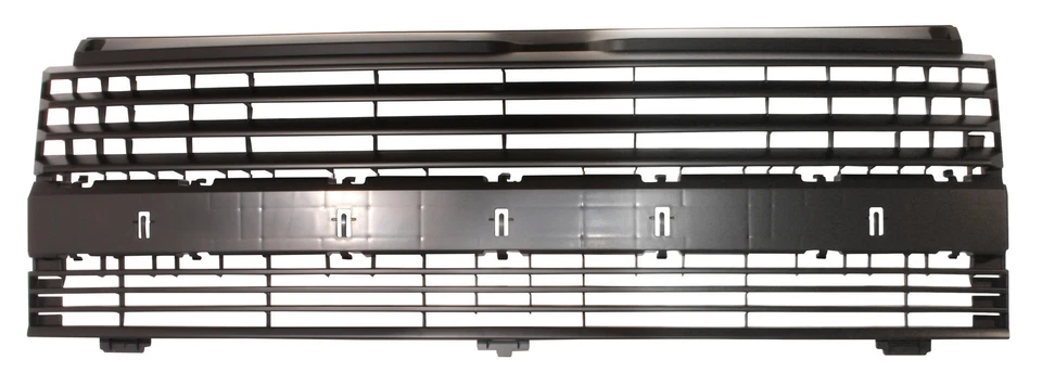 De-badged Short Nose Front Grille Satin Black VW T4 WC853T466 Good Quality - Image 1 of 2