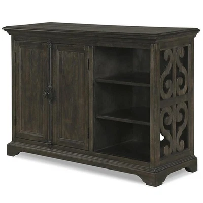 Magnussen Bellamy Printer Stand in Weathered Peppercorn - Image 1 of 3