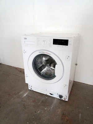 New Graded Beko WTIK84111F 8kg 1400 Integrated Washing Machine RRP £429-E38 - Image 1 of 4
