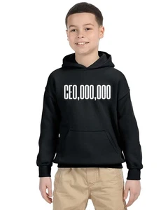 CEO,OOO,OOO Unisex Kids Hoodie - Picture 1 of 4