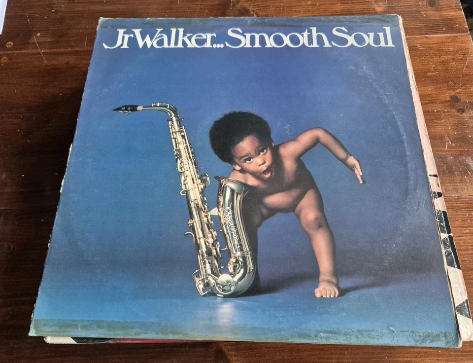 JR WALKER - SMOOTH SOUL LP STML 12089 MOTOWN WHITE LABEL 1978 VG+!  - Image 1 of 1