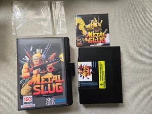 Sistema de consola Metal Slug 1 inglés estadounidense AES Neo Geo SNK - conversión/reposición - Imagen 1 de 9