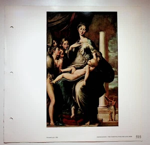 The Madonna With The Long Neck Parmigianino Art Colorplate Print - Picture 1 of 2