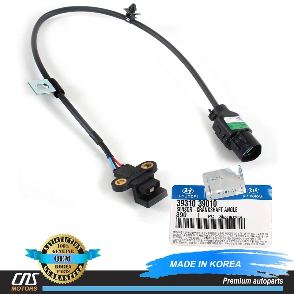 ⭐GENUINE⭐ Crankshaft Position Sensor for 01-05 XG300 XG350 Sedona OEM 3931039010 Foto 1 de 4