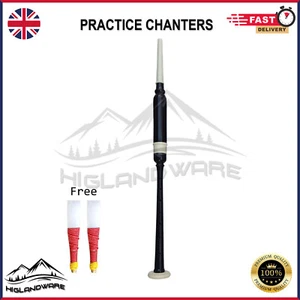 Schwarze Farbe Lernen Dudelsack Üben Chanters Palisander Mit Zwei Gratis Reeds - Bild 1 von 1