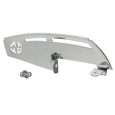 Driver Footboard Heel Guard For Harley FLD 12-16 Softail FL 86-17 Touring 86-22 - Image 1 of 4