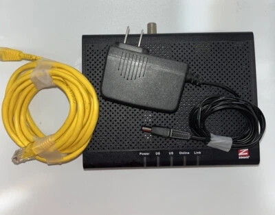 ZOOM CABLE MODEM 3.0 Model 5341J-SERIES 1094 - Tested Works See Photo - Image 1 of 4