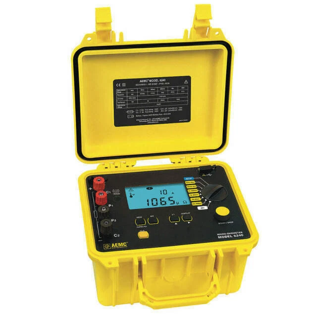 AEMC 6240 Micro-Ohmmeter