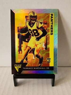 Terrace Marshall JR ROOKIE CARD Prizm Silver 2021 Panini Chronicles Flux #FX-16 - Image 1 of 2