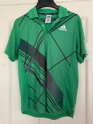 2010 Adidas Australian Open Tennis Shirt (Fernando Verdasco) USED VERY GOOD CON. - Image 1 of 4