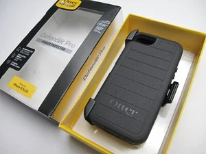 Authentic OtterBox Defender Pro Series Case w/ Holster Clip For iPhone 5/5S/SE - Picture 1 of 8