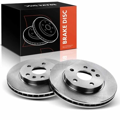 New Front Disc Brake Rotors for Buick Regal 2011-2017 Chevrolet Malibu 2013-2016 - Image 1 of 4