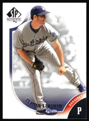 2009 SP Authentic Clayton Kershaw #22 Los Angeles Dodgers - Image 1 of 2
