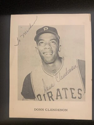 Foto firmada por Donn Clendenon, Piratas de Pittsburgh Foto 1 de 3