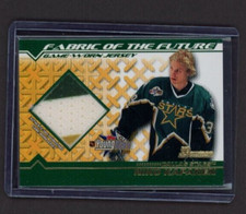 2002-03 Bowman YoungStars Fabric of the Future Jerseys #NK Niko Kapanen 3 colors